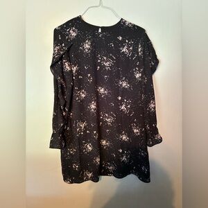 Mossimo Black & Tan Print Dress – Medium, Excellent Condition